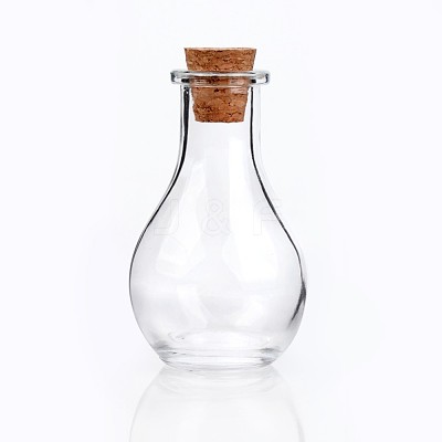 Glass Bottle for Bead Containers X-AJEW-H006-1-1
