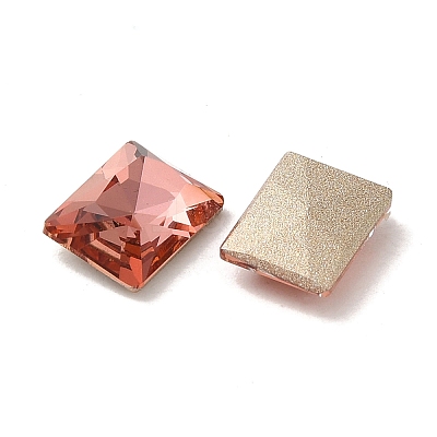 Glass Rhinestone Cabochons RGLA-P037-12B-D262-1