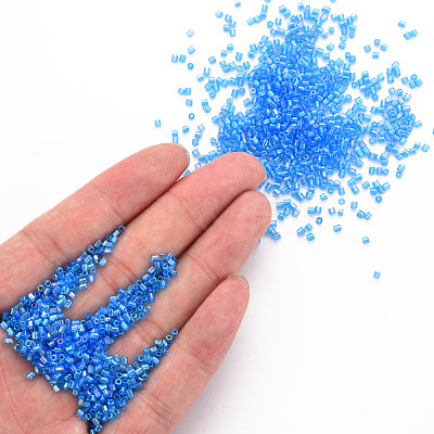 Glass Bugle Beads SEED-S032-10A-163B-1