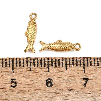 304 Stainless Steel Pendants STAS-A132-06I-G-1