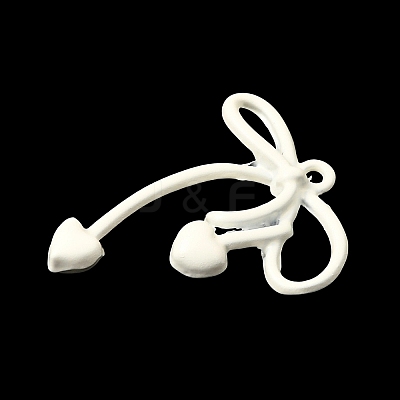 Spray Painted Alloy Pendants AL-CBA31C4-04A-1