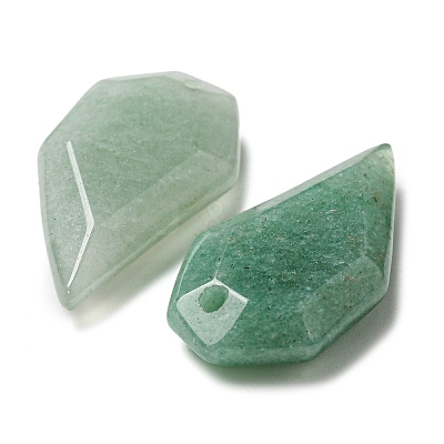 Natural Green Aventurine Pendants G-G052-A03-1