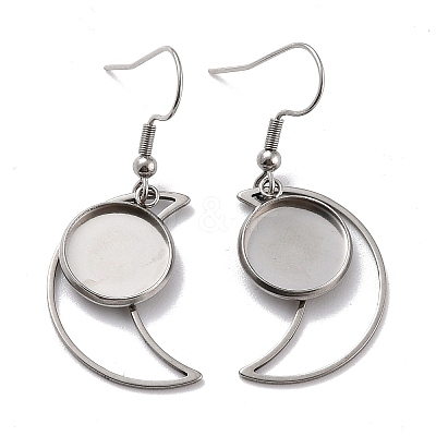 Tarnish Resistant 201 Stainless Steel Earring Hooks LS-STAS-Z036-05P-1
