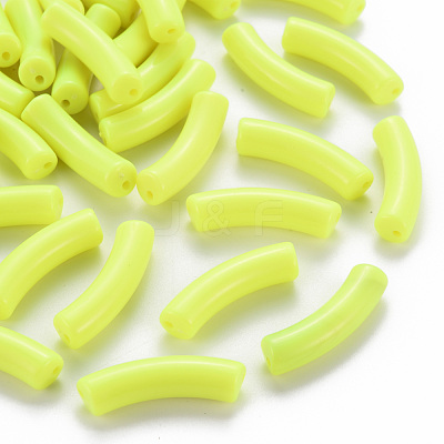 Opaque Acrylic Beads X-MACR-S372-002B-S023-1
