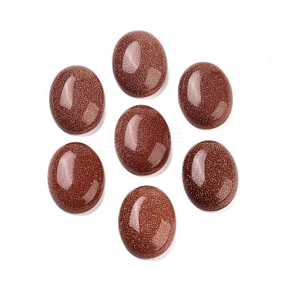 Synthetic Goldstone Cabochons G-G108-02B-1