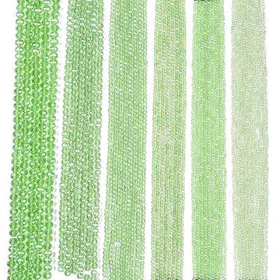Electroplate Glass Beads Strands EGLA-A044-T4mm-A09-1