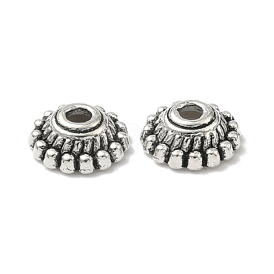 Tibetan Style Alloy Caps LF1235Y-NF-1