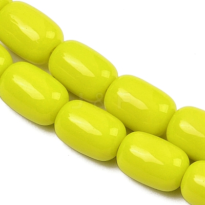 Opaque Glass Beads Strands GLAA-Z015-02I-1