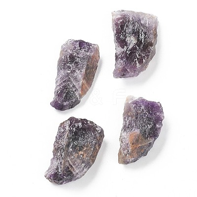 Rough Raw Natural Amethyst Beads G-H254-22-1