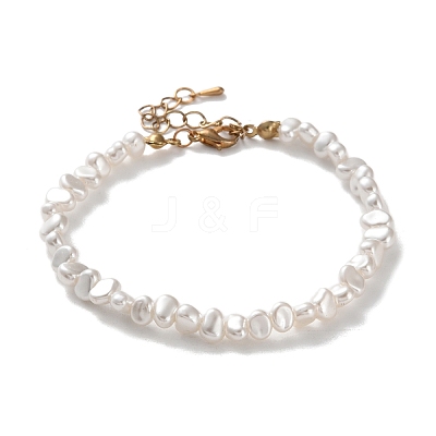 Plastic Pearl Beads Necklaces BJEW-H621-01-1