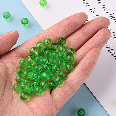 Transparent Acrylic Beads MACR-S370-A8mm-734-1