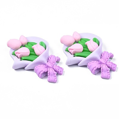 Opaque Resin Cabochons CRES-N024-78-1