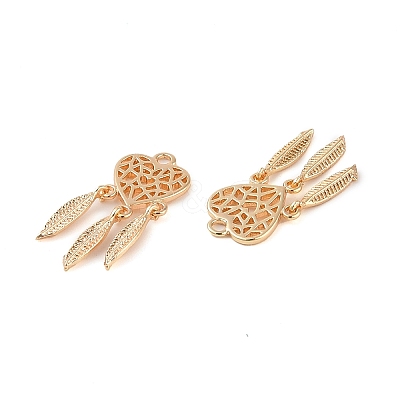 Brass Pendants KK-Q816-14G-1