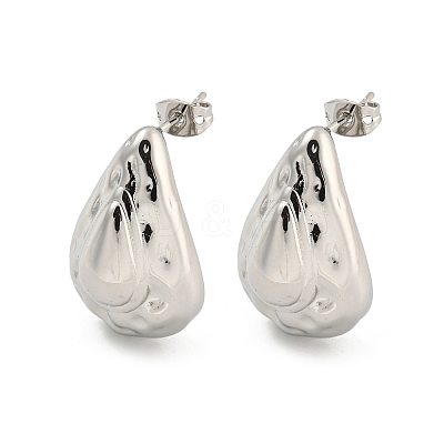 Rack Plating Brass Stud Earrings EJEW-M247-23P-1