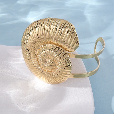 Alloy & Iron Cuff Bangles for Women BJEW-F501-04C-KCG-1