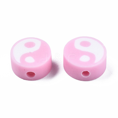 Handmade Polymer Clay Beads CLAY-T016-65D-1