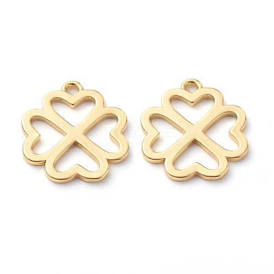 Brass Pendants KK-Z010-13G-1