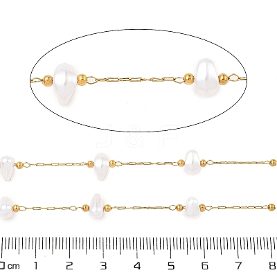 Ion Plating(IP) 304 Stainless Steel Paperclip Chains CHS-P018-04E-G-1