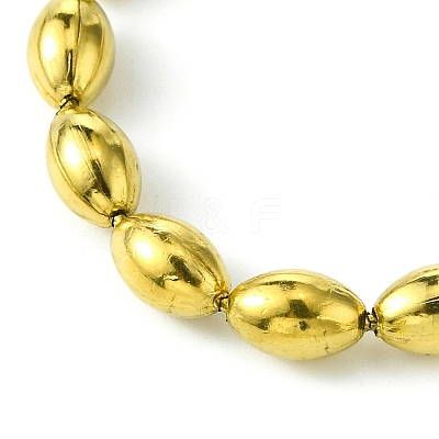 Ion Plating(IP) 304 Stainless Steel Bead Necklaces NJEW-C053-03G-1