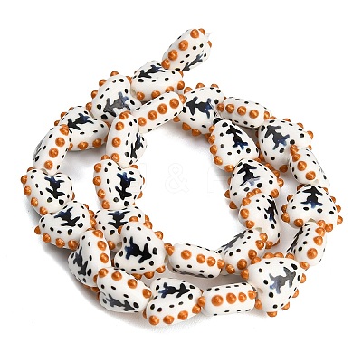 Handmade Porcelain Beads PR-CBAB520-16B-1