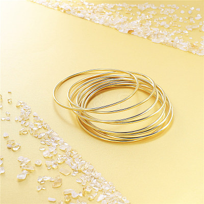 Brass Buddhist Bangle Sets JB638A-1