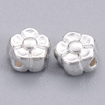 Tibetan Style Alloy Beads TIBEB-LF0071Y-S-FF-1