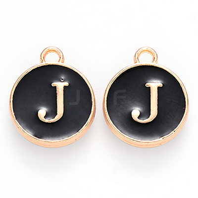 Golden Plated Alloy Charms ENAM-SZ0001-25B-J-1