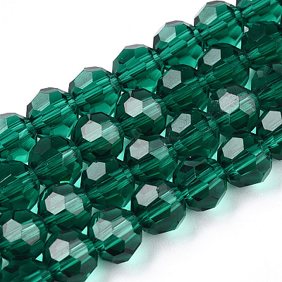 Transparent Glass Beads EGLA-A035-T6mm-D18-1