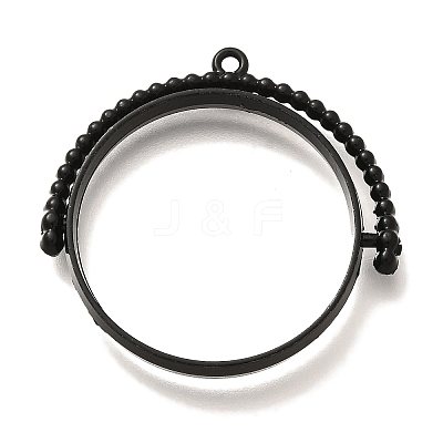 Alloy Open Back Bezel Pendants PALLOY-I223-01EB-1