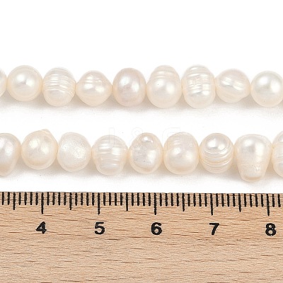 Natural Cultured Freshwater Pearl Beads Strands PEAR-I007-07Y-09A-1