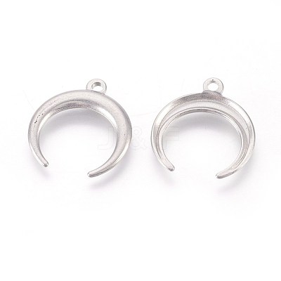 Tarnish Resistant 304 Stainless Steel Pendants STAS-F187-28P-1