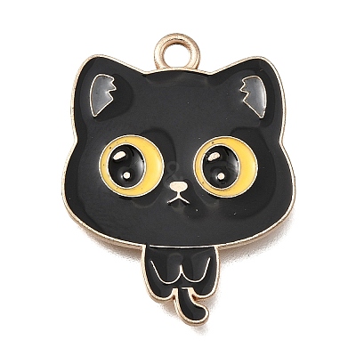 Alloy Enamel Pendants FIND-E047-02KCG-01-1