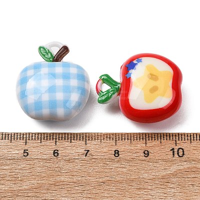 Opaque Printed Acrylic Pendants AC-CBABC78-03-1