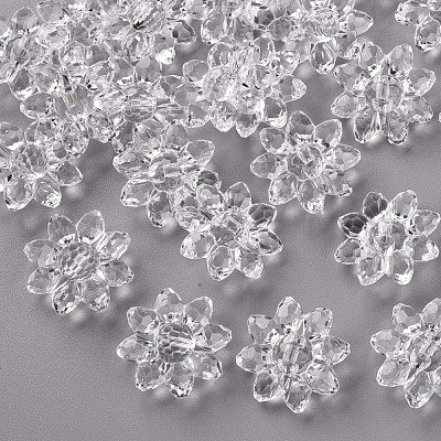 Transparent Acrylic Beads TACR-491-01-1