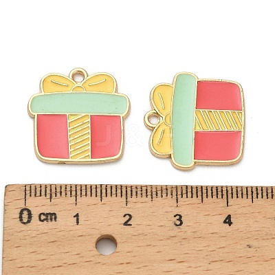 Alloy Enamel Pendants FIND-Z096-01G-03-1