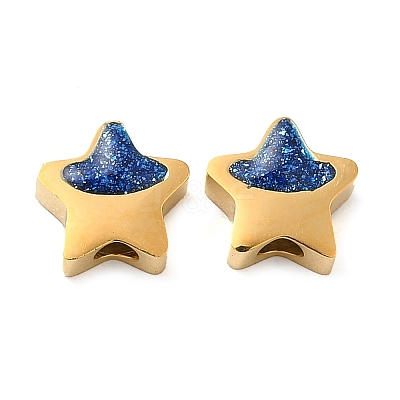 304 Stainless Steel Beads STAS-E198-04G-1