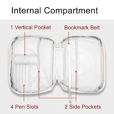 Polyester Book Covers DIY-WH0717-001-1