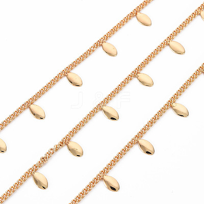 Handmade Brass Curb Chains CHC-S012-109-1