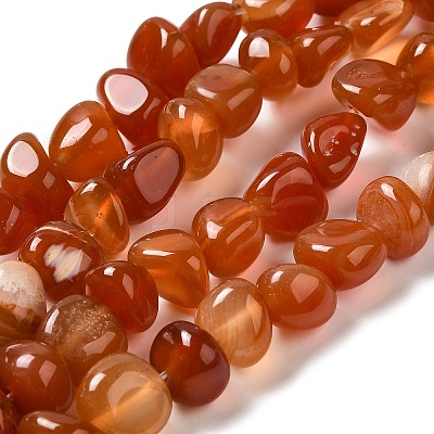 Natural Agate Beads Strands G-H295-B01-1