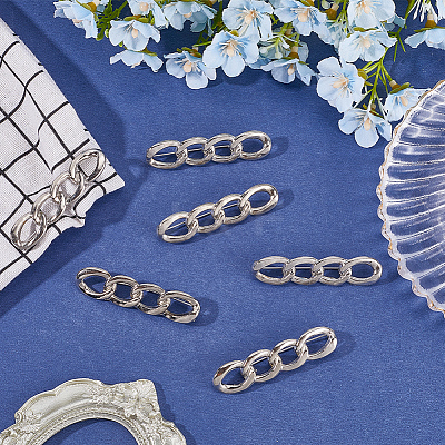 6Pcs Chain Shape Alloy Adjustable Jean Pins AJEW-GF0009-70P-1