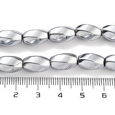 Synthetic Non-magnetic Hematite Beads Strands G-P545-G02-01G-1