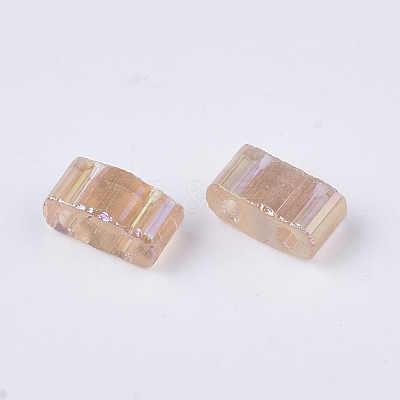 2-Hole Glass Seed Beads SEED-S023-37B-01-1