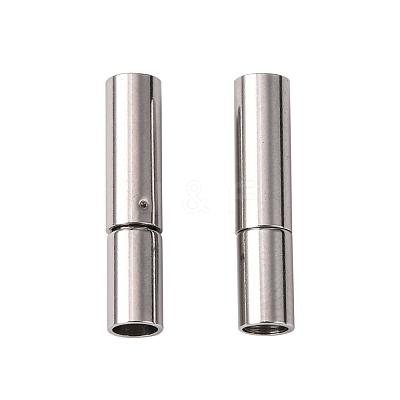 Tarnish Resistant 304 Stainless Steel Bayonet Clasps STAS-P226-01E-1