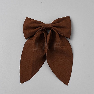 Polyester & Iron Alligator Hair Clips PHAR-WH0023-006P-D-1