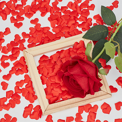 500Pcs  Polyester Sponge Heart Shaped Confetti for Party Decoration DIY-CY0003-21B-1