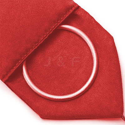 Cloth Bracelet Storage Envelope Bags with Velvet Inside AJEW-WH0475-14B-1