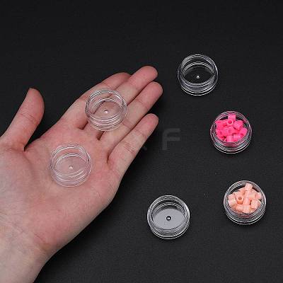 3G Plastic Empty Portable Facial Cream Jar LS-X-MRMJ-WH0020-01B-1