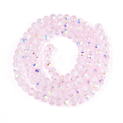 Transparent Glass Beads Strands LS-EGLA-N016-4mm-04-1