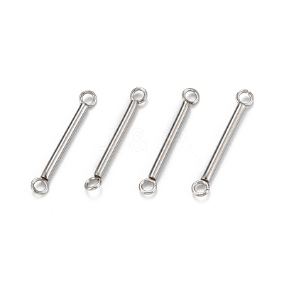 Tarnish Resistant 304 Stainless Steel Link Connectors STAS-Z034-15B-P-1