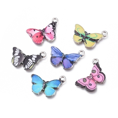 Alloy Enamel Pendants ENAM-K065-A-P-RS-1